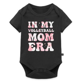 In My Volleyball Mom Era Colorful Volleyball Mom - Baby Premium short-sleeve bodysuit - black - Front