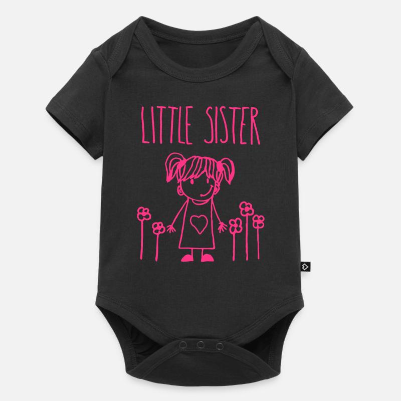 Little Sister - Body à manches courtes Premium Bébé - noir