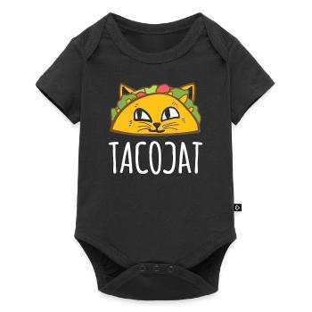 Tacocat - tacos - Body à manches courtes Premium Bébé - noir - Devant