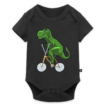 Road Bike Bicycle Road Cyclist Cycling Cyclist - Baby Premium short-sleeve bodysuit - black - Front