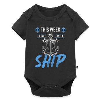 Rebel saying uninteresting sarcasm - Baby Premium short-sleeve bodysuit - black - Front