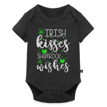 Luck Money Lucky Charm - Baby Premium short-sleeve bodysuit - black - Front