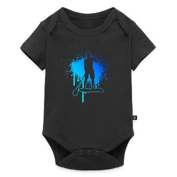 Standup Paddling Standup Paddle Sup Stand up Paddl - Baby Premium short-sleeve bodysuit - black - Front