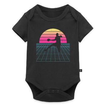 Handball Women Handball Handball Handball - Baby Premium short-sleeve bodysuit - black - Front