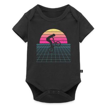 Vélo Hommes Cyclisme BMX Garçons BMX BMX Vélo - Body à manches courtes Premium Bébé - noir - Devant