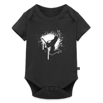 Guitare électrique Femmes guitare électronique Hommes - Body à manches courtes Premium Bébé - noir - Devant