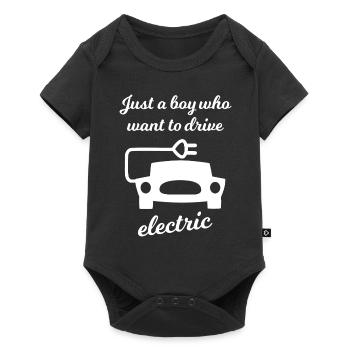 Hybride et électrique - Body à manches courtes Premium Bébé - noir - Devant