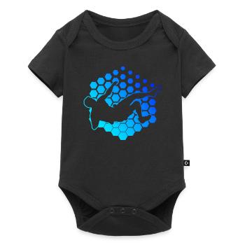 Climbing Climbing Climber Bouldering Bouldering - Baby Premium short-sleeve bodysuit - black - Front