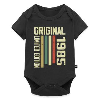 Retro 1985 39th Anniversary Gift Vintage 1985 - Baby Premium short-sleeve bodysuit - black - Front