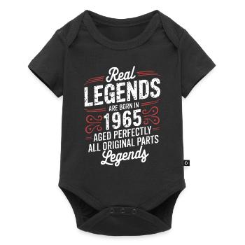 59th Anniversary September 1965 - Baby Premium short-sleeve bodysuit - black - Front