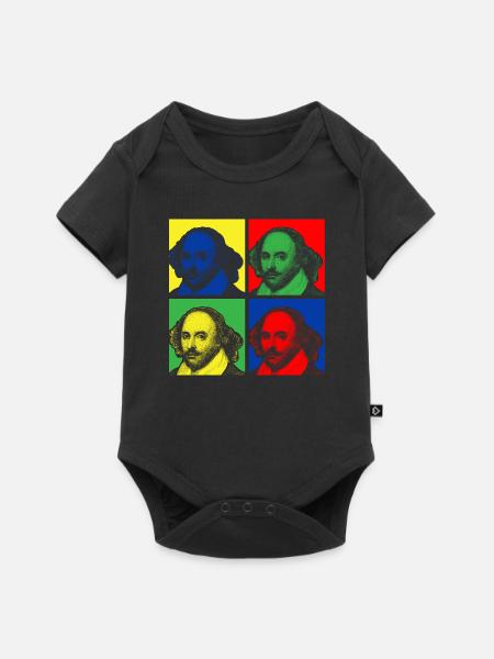 SHAKESPEARE - Baby Premium Kurzarmbody - Schwarz