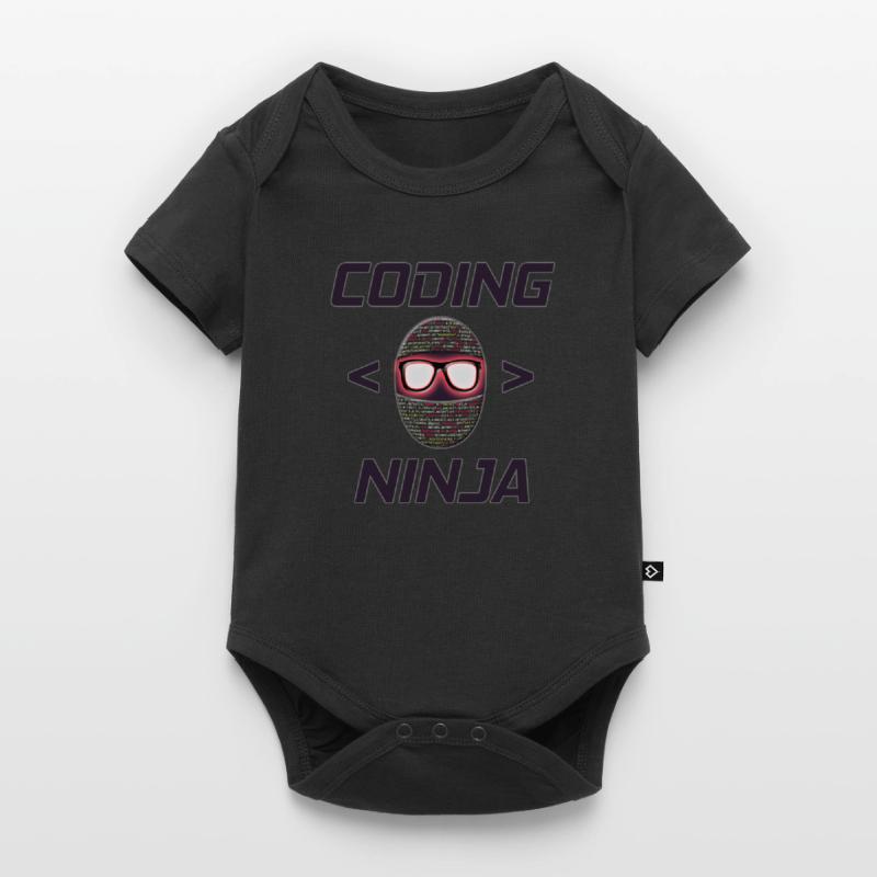 Programmer, Coding Ninja, Gift Baby Premium short-sleeve bodysuit