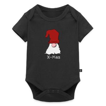 Cadeau enfant noel - Body à manches courtes Premium Bébé - noir - Devant