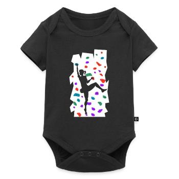Bloc - Body à manches courtes Premium Bébé - noir - Devant