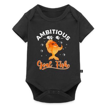 Goldfish - Baby Premium short-sleeve bodysuit - black - Front