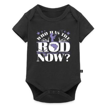 Feminist fishing - Baby Premium short-sleeve bodysuit - black - Front