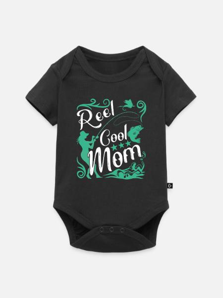 Coole Mutter - Baby Premium Kurzarmbody - Schwarz