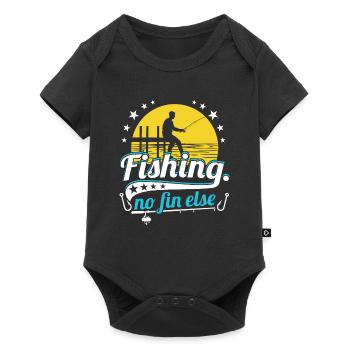 Rien Pêche - Body à manches courtes Premium Bébé - noir - Devant