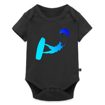 Kitesurf kitesurf kitesurf hommes kitesurfers - Body à manches courtes Premium Bébé - noir - Devant