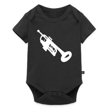 Trumpet Players Trumpet Player Men's Trumpeter - Baby Premium short-sleeve bodysuit - black - Front