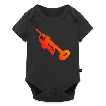 Trumpet Player Trumpet Trumpet Players - Baby Premium short-sleeve bodysuit - black - Front