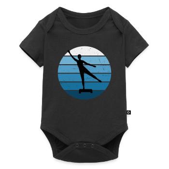 Fitness Training Physiques Women - Baby Premium short-sleeve bodysuit - black - Front