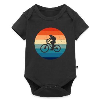 VTT Femmes Hommes VTT VTT - Body à manches courtes Premium Bébé - noir - Devant