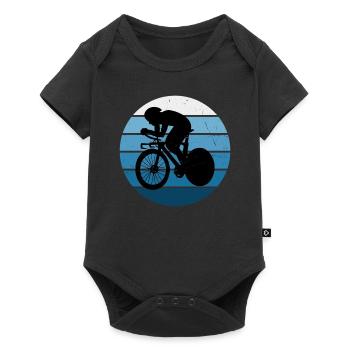 Men's Road Cycling Road Bike Road Cycling - Baby Premium short-sleeve bodysuit - black - Front