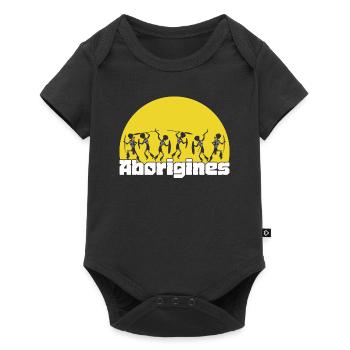 Aboriginal - Baby Premium short-sleeve bodysuit - black - Front
