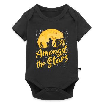 Amongst the Stars - Baby Premium short-sleeve bodysuit - black - Front