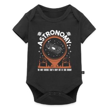 Sciences de l’astronomie - Body à manches courtes Premium Bébé - noir - Devant