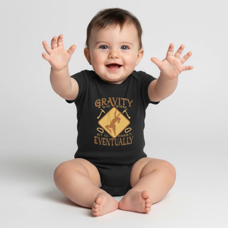 is my nemesis, but I'll conquer it... Eventually Baby Premium short-sleeve bodysuit