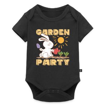 Garden Party - Baby Premium short-sleeve bodysuit - black - Front