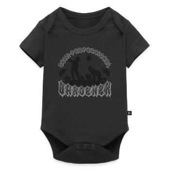 Semi-Professional Gardener - Baby Premium short-sleeve bodysuit - black - Front