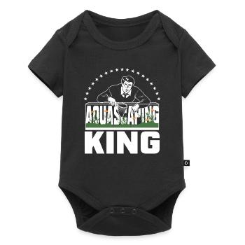 Aquascaping King - Baby Premium short-sleeve bodysuit - black - Front