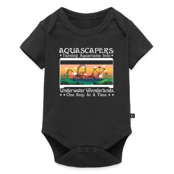 turning aquariums into underwater wonderlands - Baby Premium short-sleeve bodysuit - black - Front
