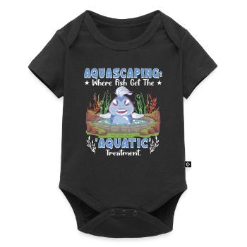 Where fish get the 'aquatic' treatment. - Baby Premium short-sleeve bodysuit - black - Front