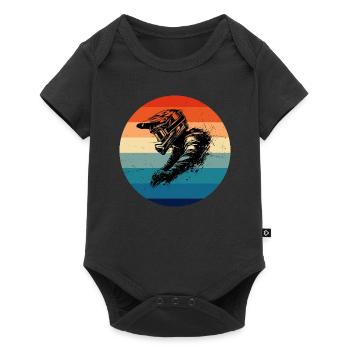 VTT Vélo de montagne Cyclisme Homme - Body à manches courtes Premium Bébé - noir - Devant