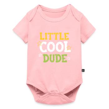 Petit mec cool - Body à manches courtes Premium Bébé - rose - Devant