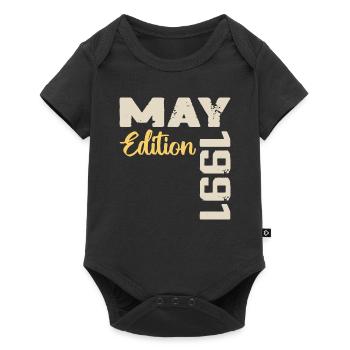 May 1991 Birthday May 1991 Gift May 1991 May - Baby Premium short-sleeve bodysuit - black - Front