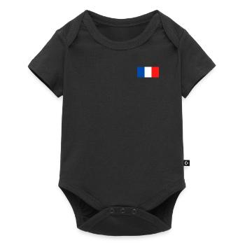 Proud to be French - Baby Premium short-sleeve bodysuit - black - Front