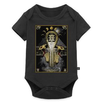 Ancient Night - Baby Premium short-sleeve bodysuit - black - Front