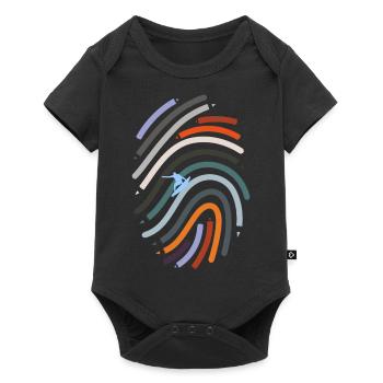 Daktylos Surfer (SmartWave Edition) - Baby Premium short-sleeve bodysuit - black - Front
