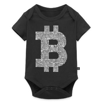 Bitcoin - Body à manches courtes Premium Bébé - noir - Devant