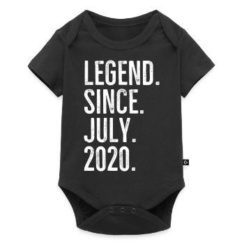 Legend Since July 2020 - Baby Premium short-sleeve bodysuit - black - Front