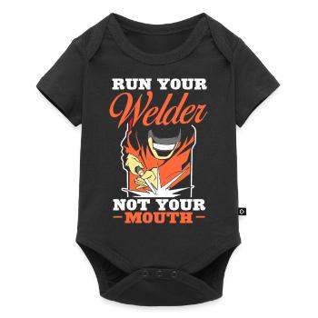 Welding - Welder Love Funny Welding Pun Lover - Baby Premium short-sleeve bodysuit - black - Front