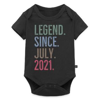 Legend Since July 2021 - Baby Premium short-sleeve bodysuit - black - Front