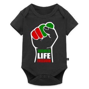 Women life freedom - Body à manches courtes Premium Bébé - noir - Devant