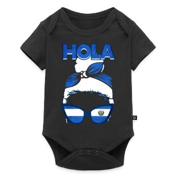 El Salvador Woman - Baby Premium short-sleeve bodysuit - black - Front