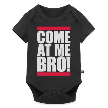 Viens à moi bro - Body à manches courtes Premium Bébé - noir - Devant